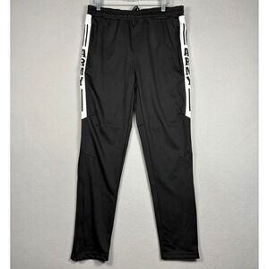 Army Performance Track Pants Athletic Training Side Stripe Size Large Black